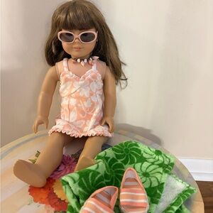 Stylish Doll with Pink Outfit and Accessories